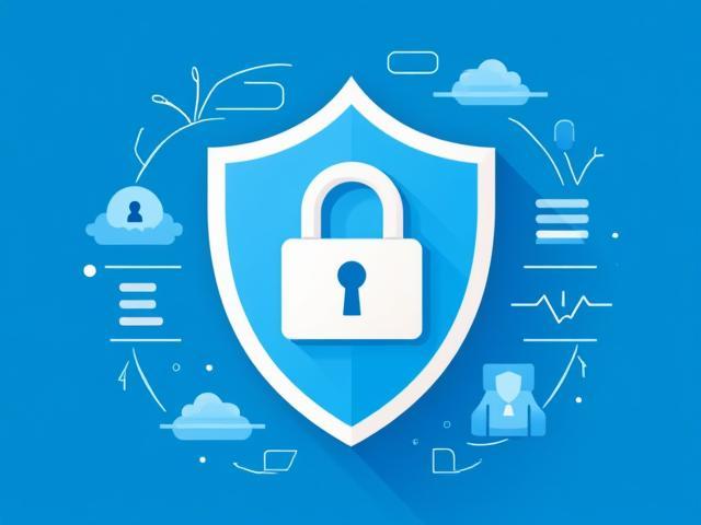 Ilustración de la política de privacidad mostrando protección de datos